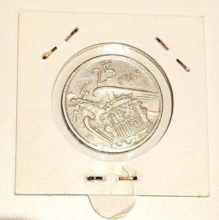 1957 - 25 pesetas*69 (5 duros)