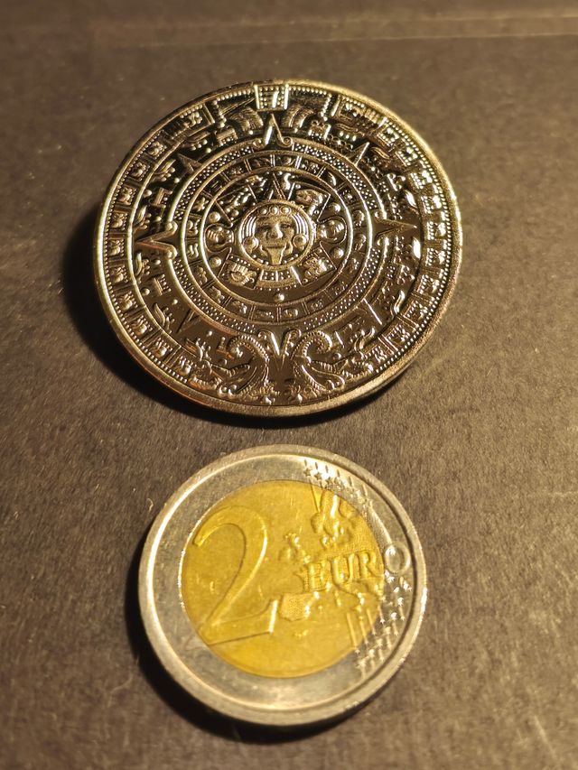 Moneta calendario Azteco
