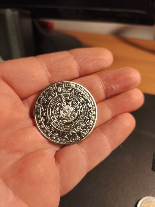 Moneta calendario Azteco