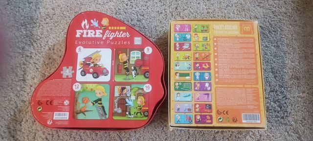 2 puzzles Metodo Montessori