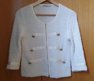 Chaqueta crema SuiteBlanco S