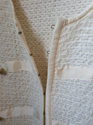 Chaqueta crema SuiteBlanco S