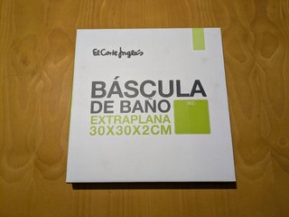 Bascula baño