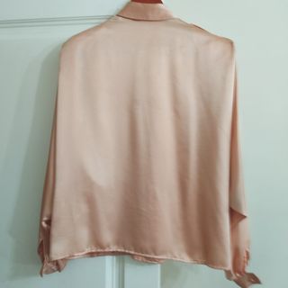 Blusa Vintage satinada