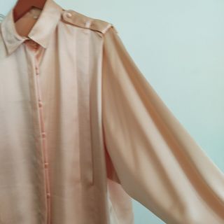 Blusa Vintage satinada