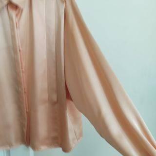 Blusa Vintage satinada