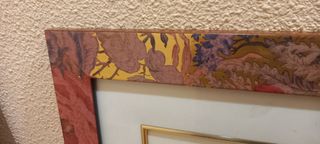 Conjunto cuadros mujer de espaldas tocador