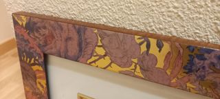 Conjunto cuadros mujer de espaldas tocador