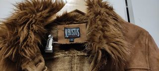 Chaqueton de piel sintetica