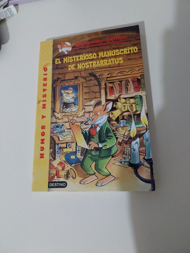 El Misterioso Manuscrito De Nostrarratus (Geronimo Stilton) (Spanish Edition)