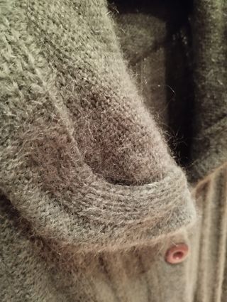 Cardigan vintage in lana donna