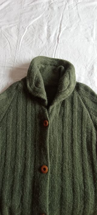 Cardigan vintage in lana donna