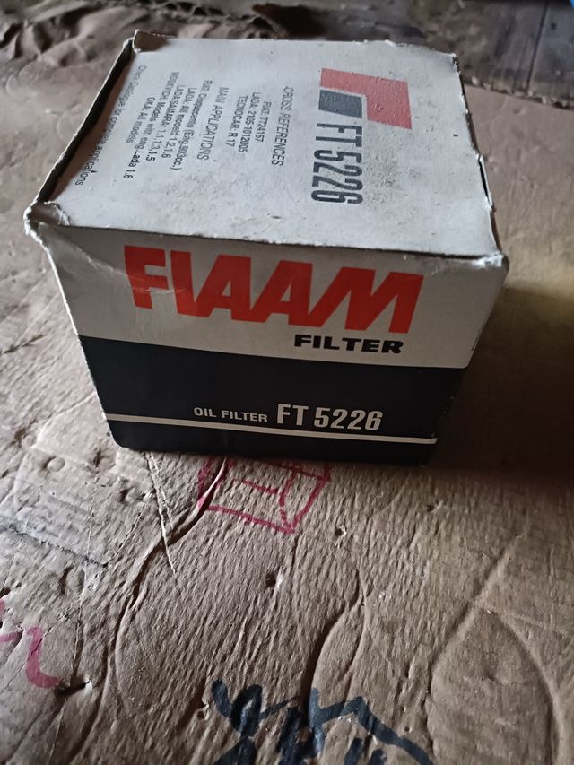 Filtro aceite fiamm  FT 5226
