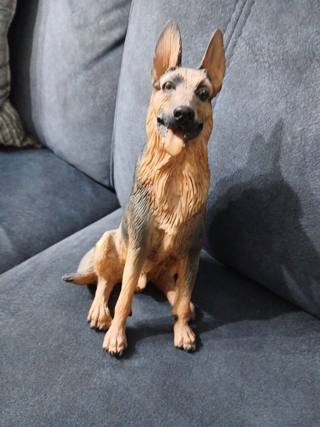 Conjunto perros resina