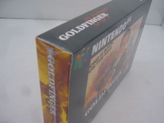 GOLDFINGER N64 GIOCO NINTENDO 64 NUOVO