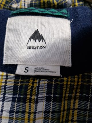 Abrigo de lana con capucha marca Burton