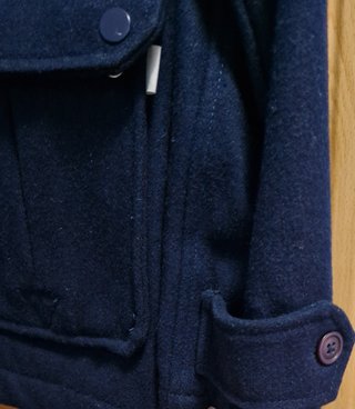 Abrigo de lana con capucha marca Burton