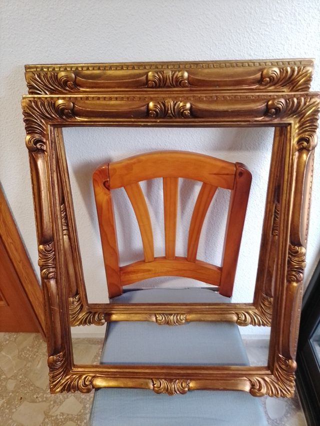 2 marcos de foto o espejo 15 cada uno