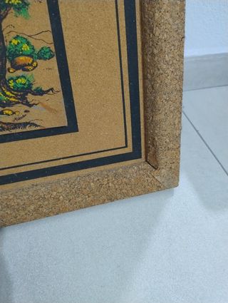 Quadro sardo  sughero