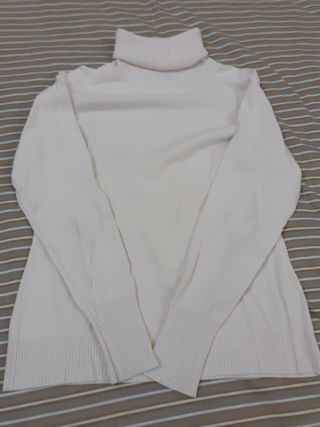 Jersey cuello alto mujer