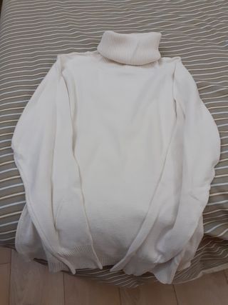 Jersey cuello alto mujer