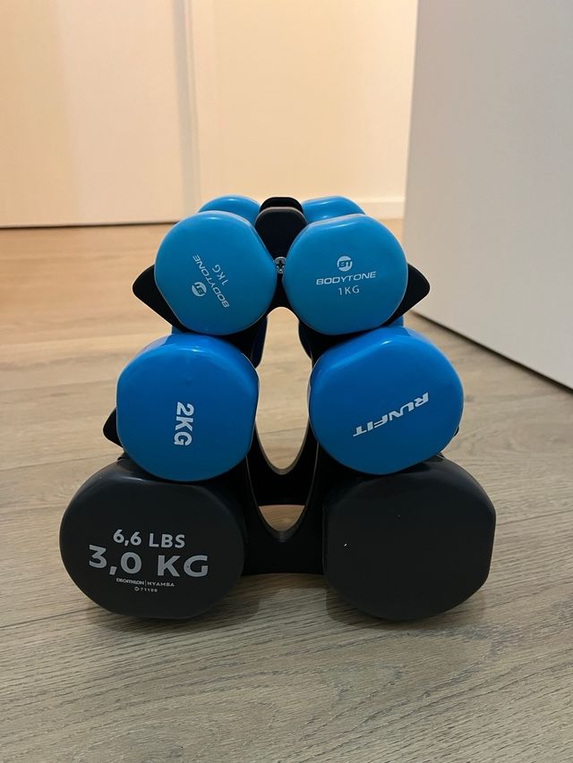 Mancuernas Ajustables Decathlon Mancuernas Kit Mancuernas