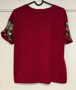 Blusa semitransparente de mujer