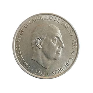 Moneda Plata 100 pesetas 1968 - excelente estado