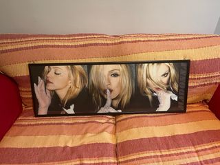 Quadro con poster di Madonna a colori