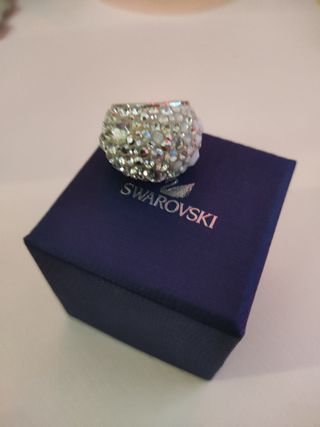 Anillo Cristales Swarovski 2cm