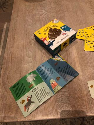 Juego memoria de quién es esta caca?