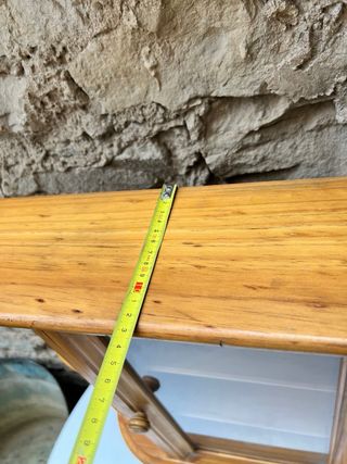 Armario especiero de cocina de pino macizo