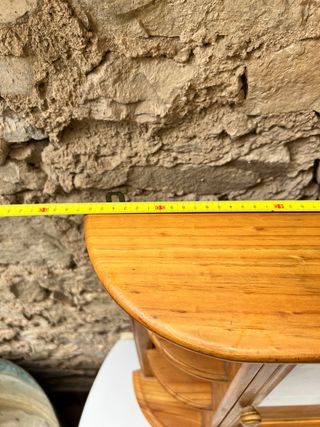 Armario especiero de cocina de pino macizo