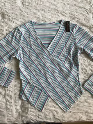 Vintage glam urban y2k long sleeves top