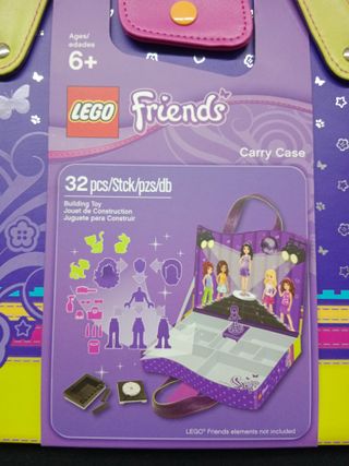 LEGO FRIENDS 850597 CARRY CASE NUEVO SIN ABRIR