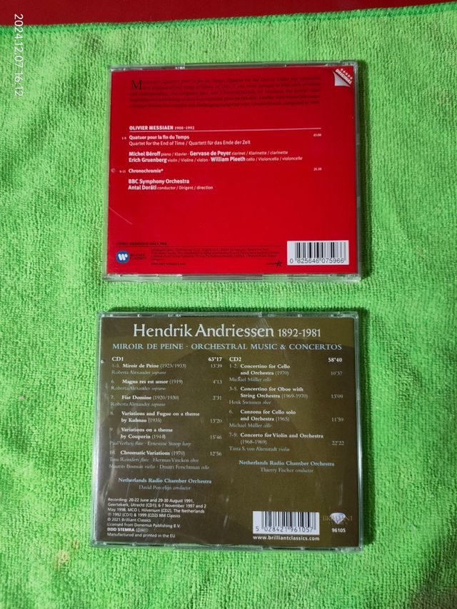 2 clásicos de la clásica en CD