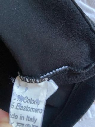 Vintage y2k glam black long sleeves polo top