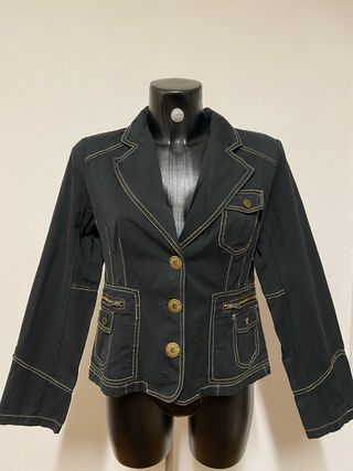 Vintage y2k glam black jacket