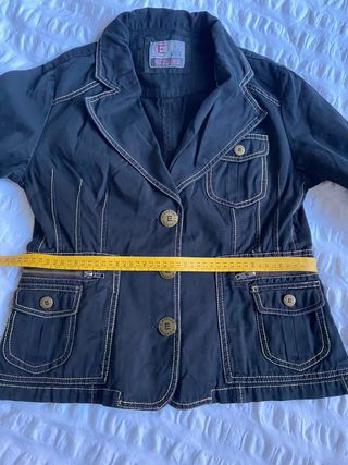 Vintage y2k glam black jacket