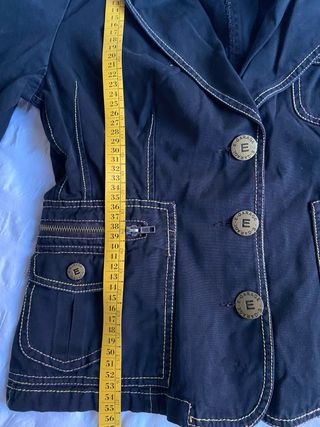 Vintage y2k glam black jacket