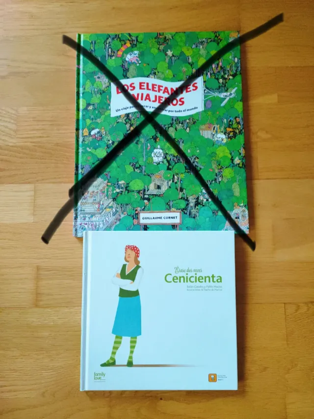 Lote 2 libros infantiles