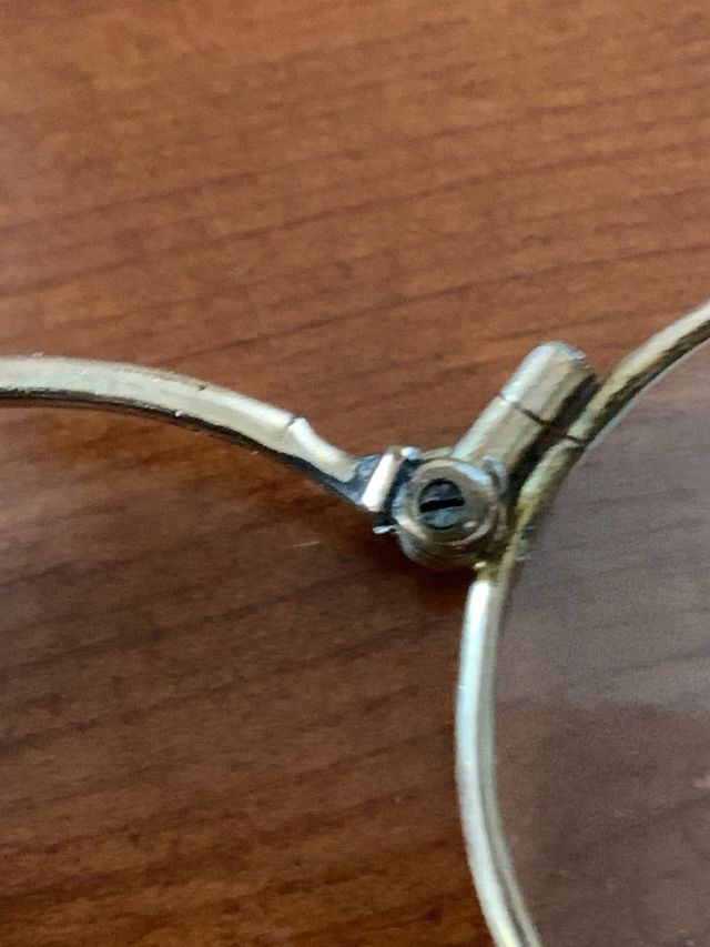 Occhiali vintage richiudibili