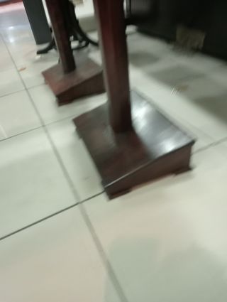 2 mobiletti in Legno massello di noce anni 1910-30