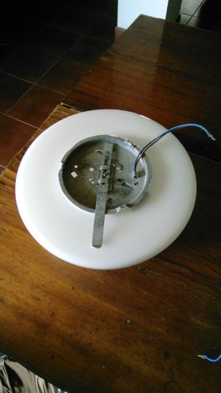 Plafon techo cristal blanco