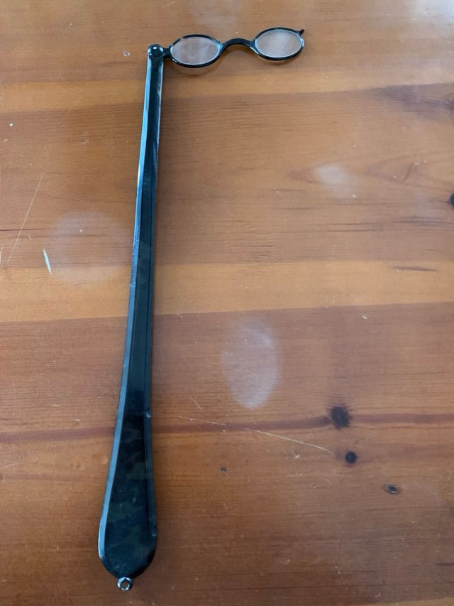 Occhiali antichi in finta tartaruga inizio 900