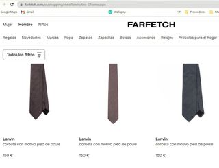 Corbata 04 LANVIN París