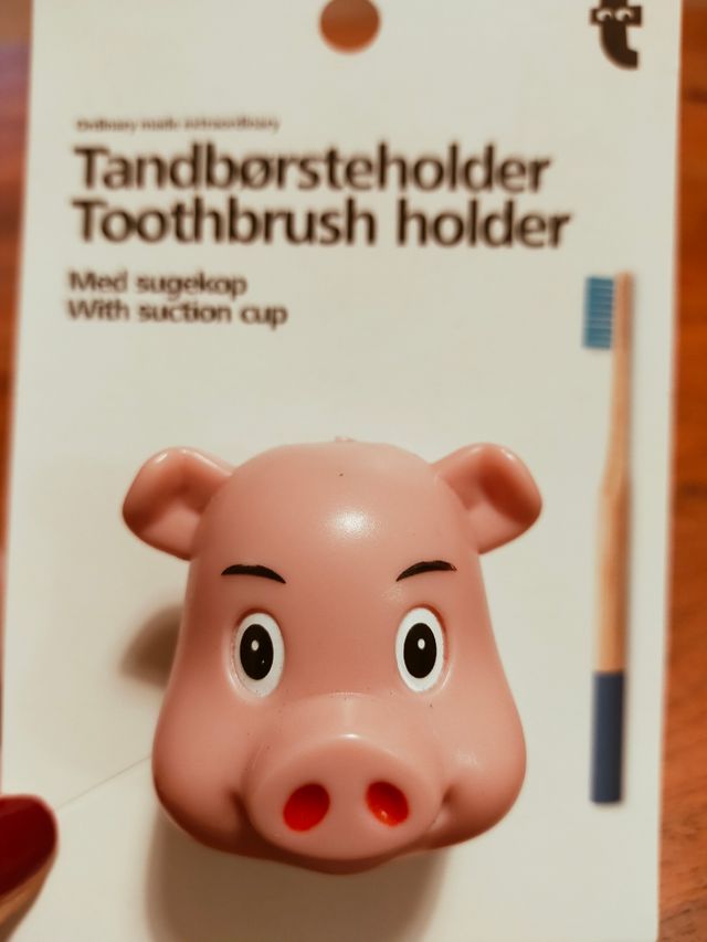 Portaspazzolino con ventosa