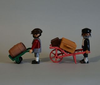 Playmobil Mozos Estación Victorianos