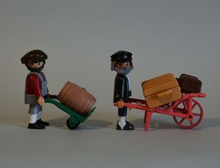 Playmobil Mozos Estación Victorianos