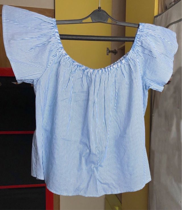 Top de rayas